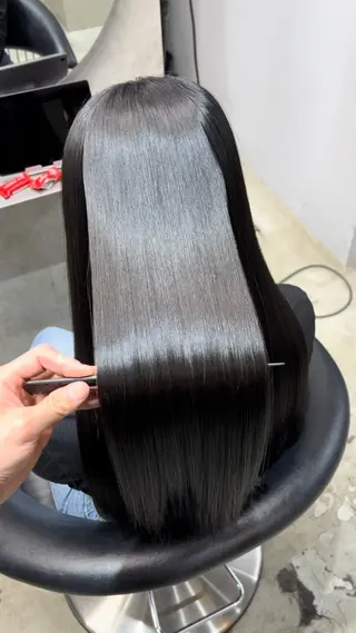 ロング カラー etora 渋谷所属・ワンホンヘア🇨🇳 髪質改善/itaruのヘアスタイル