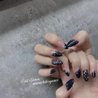 ネイル ネイルPetit Ribbonのネイルデザイン