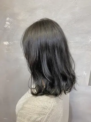 カラー LORE福岡天神 韓国/ブリーチのヘアスタイル