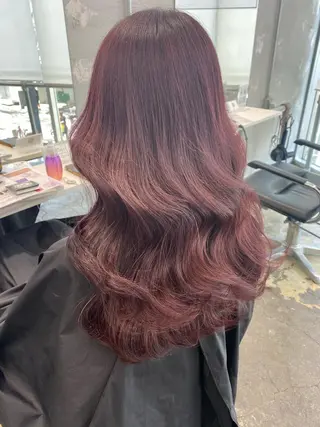 ロング カラー 💗💗韓国レイヤー yu-ki💗💗のヘアスタイル