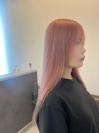 ロング カラー LUXIEL所属・LUXIEL みづきのヘアスタイル