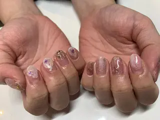 ネイル nail room clear. パラジェル所属・sode shioriのネイルデザイン