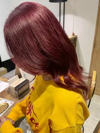 ロング カラー newi梅田🫧韓国 ヘア🫧sakiのヘアスタイル