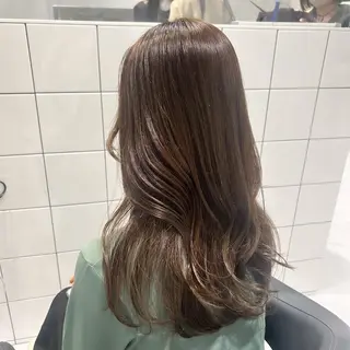 ロング カラー 表参道/透明感カラー /暗髪/ジュキヤのヘアスタイル