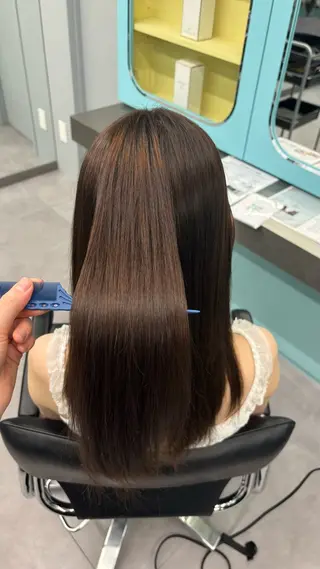 ロング Mio/髪質改善 透明感カラー/西梅田のヘアスタイル