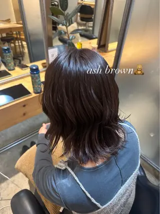 ミディアム カラー ブリーチカラー/ 透明感/aika¨̮のヘアスタイル