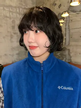 ショート パーマ 【sica】 nanaのヘアスタイル