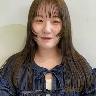 ロング カラー Lidee neoのヘアスタイル