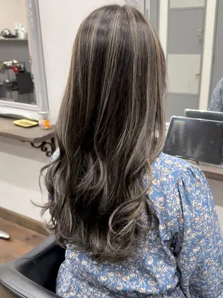 ロング カラー _WHITE並木店所属・_WHITE並木店 喜多村天斗のヘアスタイル