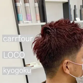カラー メンズ Carrefour LOCO Kyogoku八潮店【カルフールロコキョウゴク】所属・LOCO Aikaのヘアスタイル