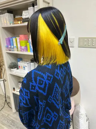 セミロング カラー GRACE hair designing(グレイスヘアデザイニング)所属・大竹里旺 カットモデル募集中のヘアスタイル