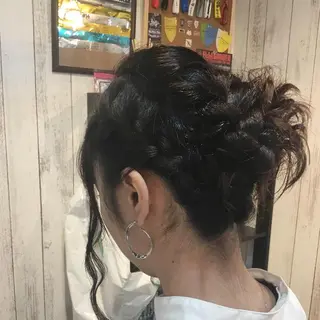 ヘアアレンジ 金崎 新吾のヘアスタイル