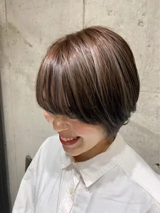 ショート 三宅 涼馬のヘアスタイル