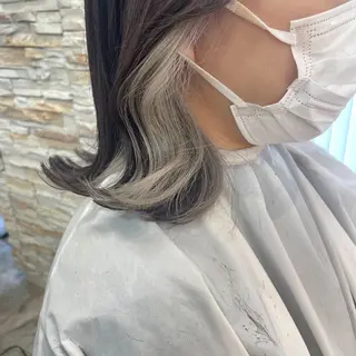 セミロング KEEN.渋沢/ 横溝小夏のヘアスタイル