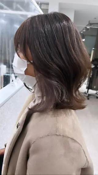 カラー レイヤーカット 早崎太生のヘアスタイル