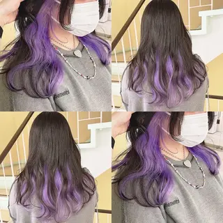 カラー 渋谷:インナーカラー ／🍒エリカ🍒のヘアスタイル