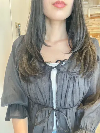 ロング カラー ✨横須賀髪質改善✨️ 加藤 百音のヘアスタイル