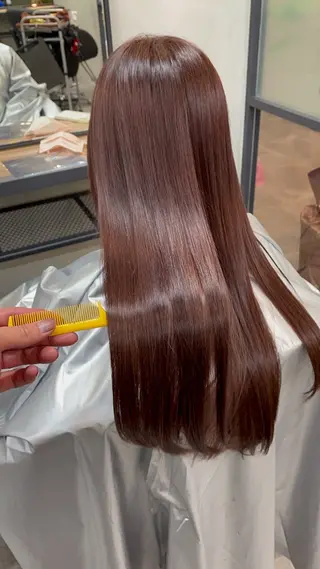 ロング カラー Cecil hair なんば店のヘアスタイル