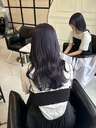 カラー MaisonHALU 松浦光咲のヘアスタイル