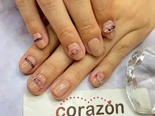 ネイル corazon所属・ネイリスト aicoのネイルデザイン