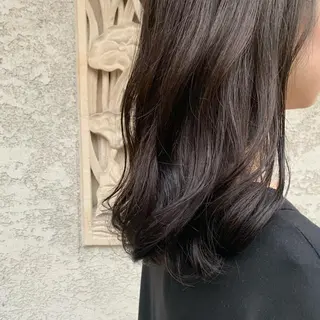 セミロング カラー 韓国🇰🇷髪質改善 Chisaki치사키のヘアスタイル