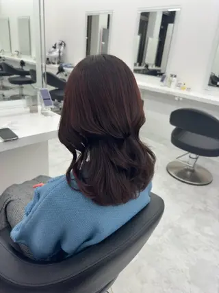 カラー パーマ ヘアアレンジ メンズ キッズ ♥️韓国ヘア レイヤー♥️ゆりのヘアスタイル