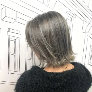 ショート カラー レイヤー,ボブ / 彩未のヘアスタイル