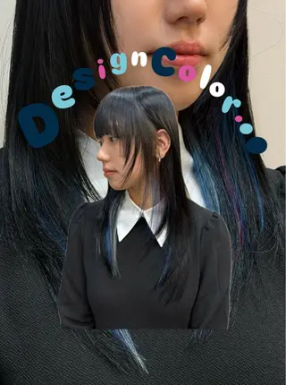 カラー igggy所属・松岡 茉和のヘアスタイル