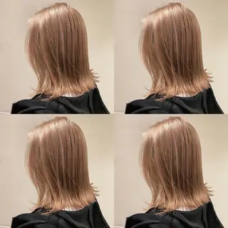 セミロング カラー 店長✨️韓国ヘア✖️ 髪質改善カラー／純大のヘアスタイル