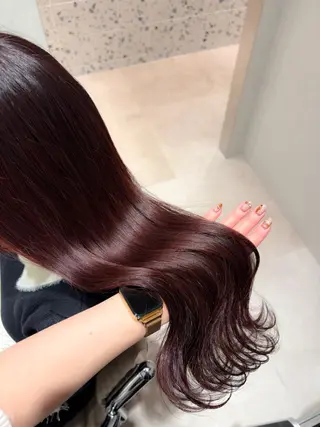ロング カラー SALOWIN京都河原町suite店所属・うる艶カラー／ 髪質改善／arisaのヘアスタイル