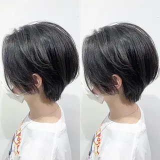 ショート 🌈艶ハイトーン🌈 心を込めます🤝涼介のヘアスタイル