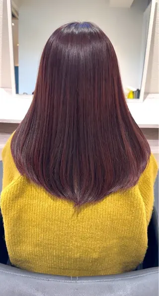 ロング カラー むっち〜/ケアカラー /似合わせcutのヘアスタイル