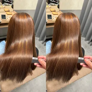 ロング TELAHAIR 副店長 YUTOのヘアスタイル