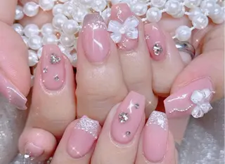 ネイル 🐳彩羽チップ 長さだし専門🐳のネイルデザイン