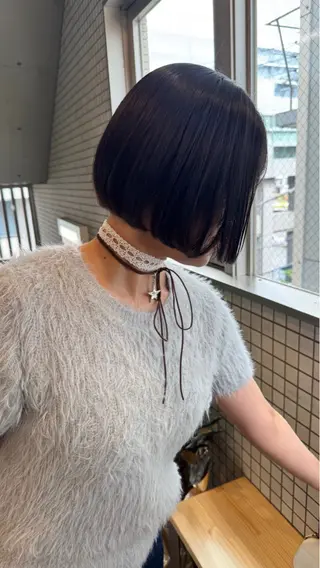 ショート ✨ブリーチ/顔周り レイヤー¦YUKA✨のヘアスタイル