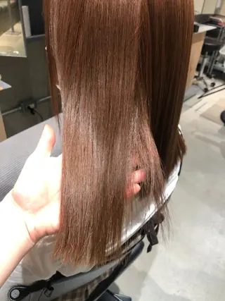 セミロング パーマ ROCAReTA  FOR HAIR 河原町三条店所属・あべ ゆうかのヘアスタイル