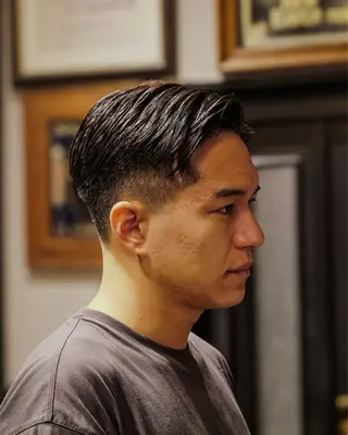 ショート DAU BARBER SHOP 青山所属・金浜 大樹のヘアスタイル