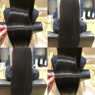 ロング 艶カラー/韓国顔周り 🎀mamiのヘアスタイル