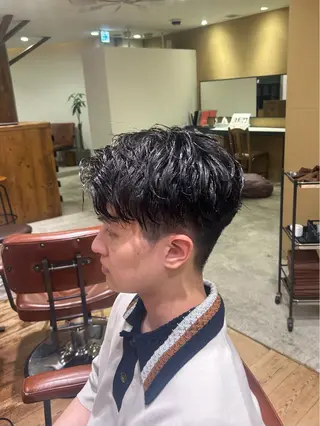 パーマ メンズ Lumier de mashu所属・nana/ボブ/ レイヤー/メンズのヘアスタイル