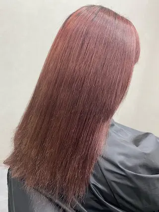 セミロング 四日市 tomokaのヘアスタイル