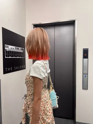 ミディアム Ma'huel所属・《海外ヘア》艶カラー Mariaのヘアスタイル