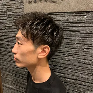 メンズ 栗原 周太郎のヘアスタイル