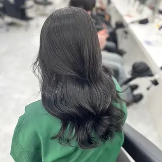 セミロング カラー ♡ハイトーンブリーチ カラーyuuna♡のヘアスタイル