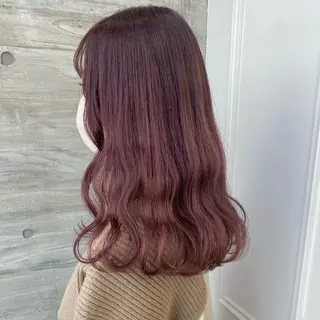 ロング カラー Parve Mix 森 美遥🇰🇷🩶のヘアスタイル