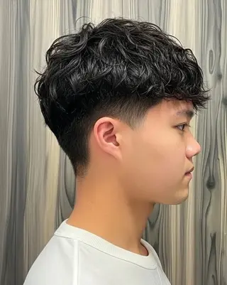 ショート カラー パーマ メンズ KIRAVI 【キラヴィ】三宮店所属・minami ミナミのヘアスタイル