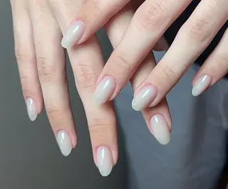 ネイル By moonネイル 🌷ワンホン/韓国風のネイルデザイン