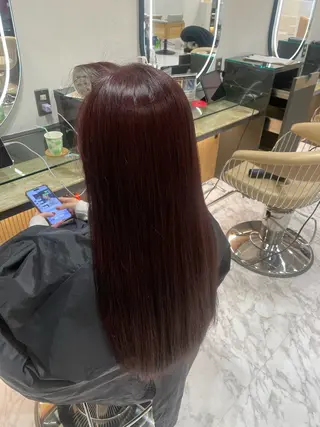 ロング カラー 韓国風/亀之園 涼のヘアスタイル