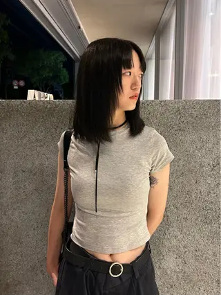 カラー ✧ブリーチ/レイヤー /momo✧のヘアスタイル