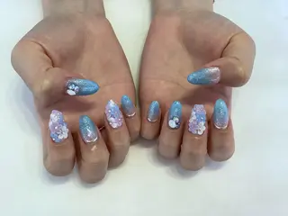 ネイル 💎🐰 saki. m 🐰💎のネイルデザイン