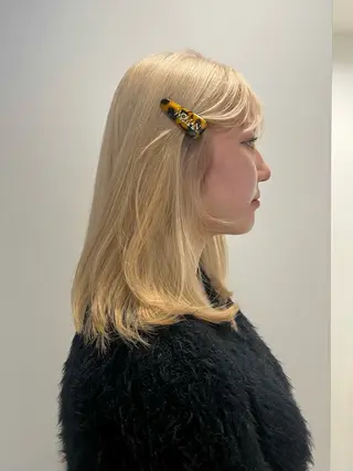 ロング カラー hiyori /ハイトーンカラーのヘアスタイル